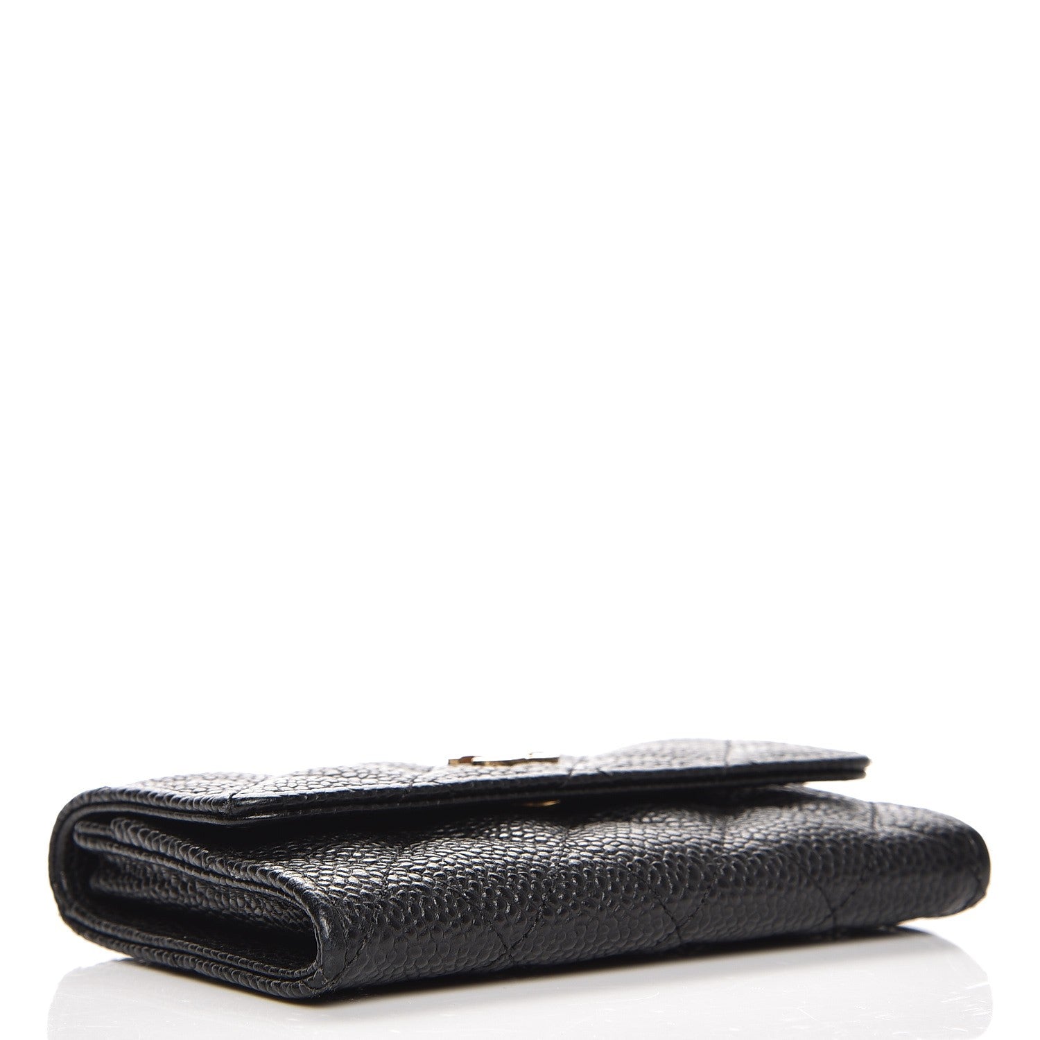Chanel Caviar Quilted Flap Card Holder Black 4 of 8