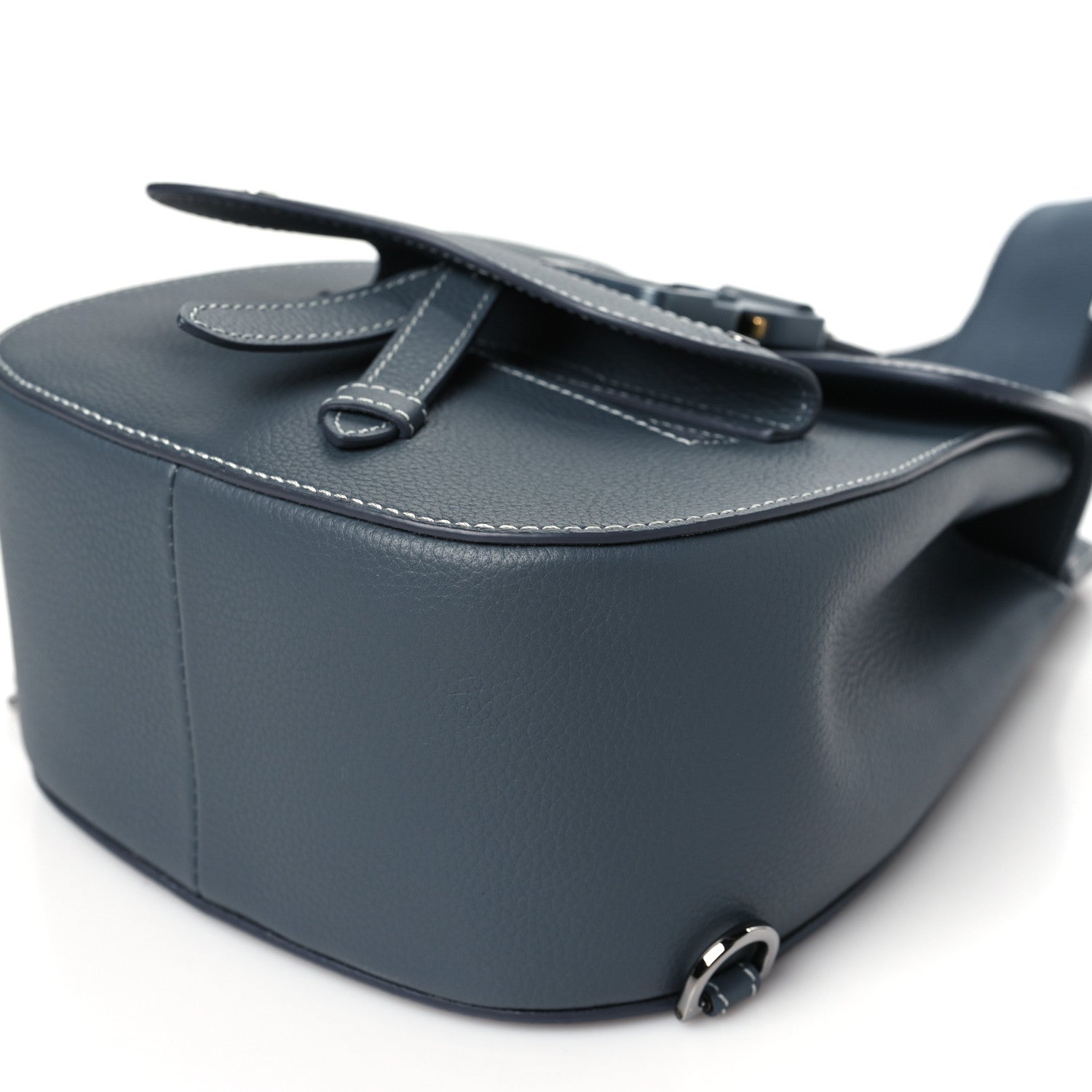 Christian Dior Grained Calfskin Mini Gallop Sling Bag Grey 10 of 10