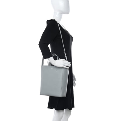 Celine Grained Calfskin Small Vertical Cabas Mineral 2 of 10