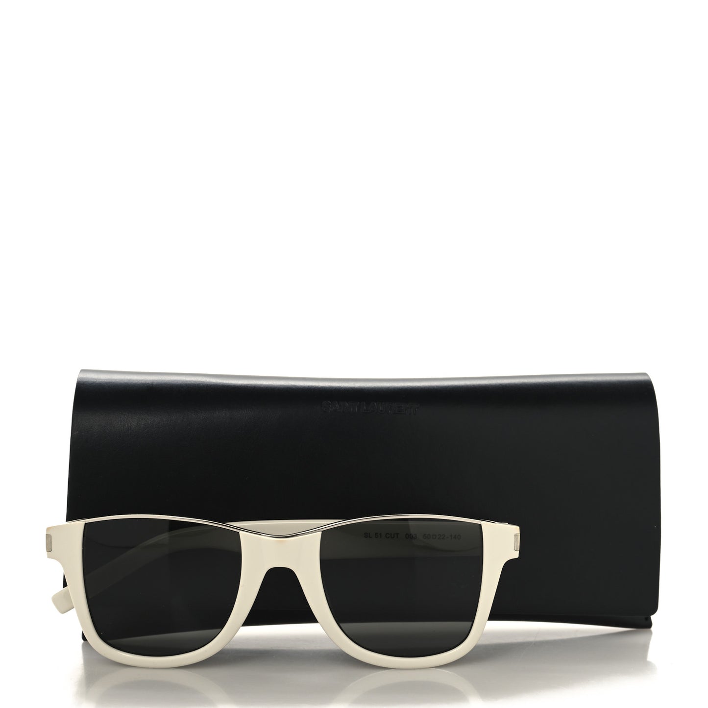 Acetate Over Sunglasses SL 51 White