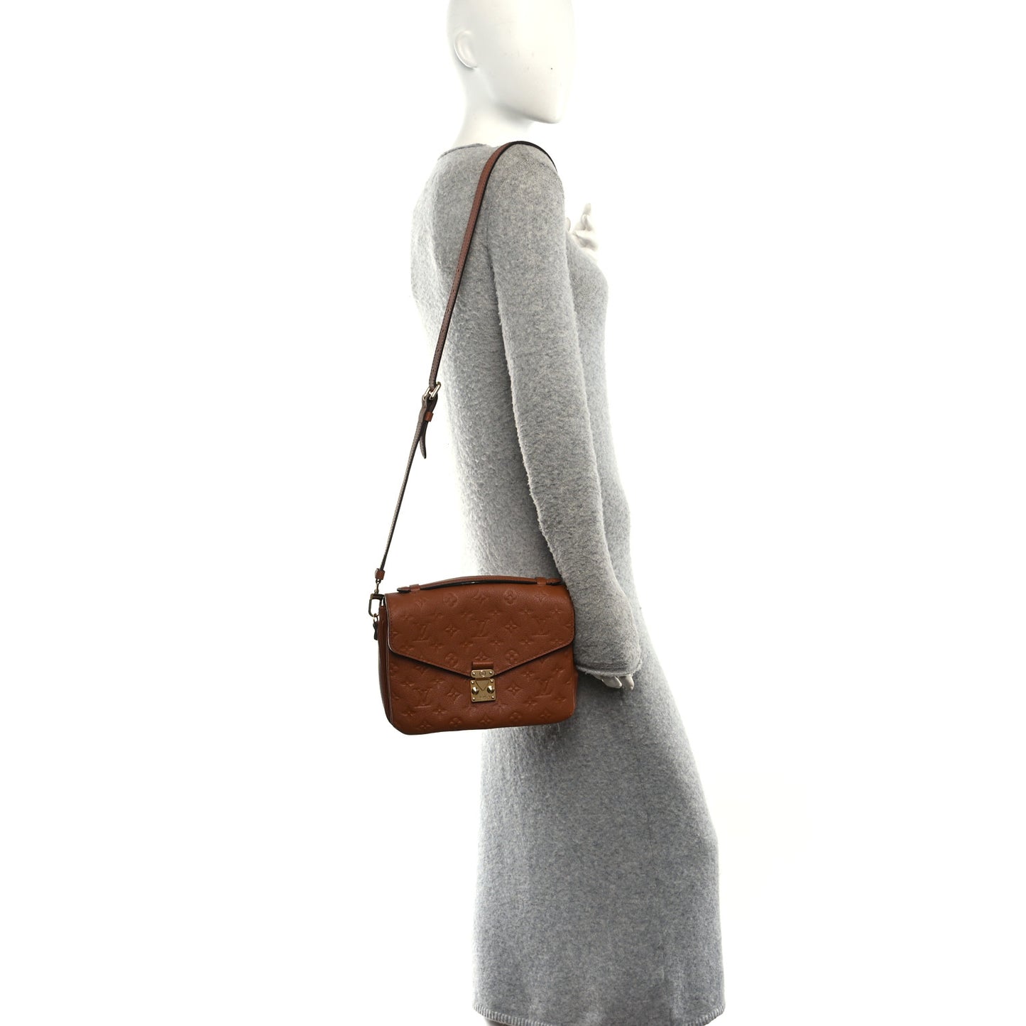 Empreinte Pochette Metis Cognac