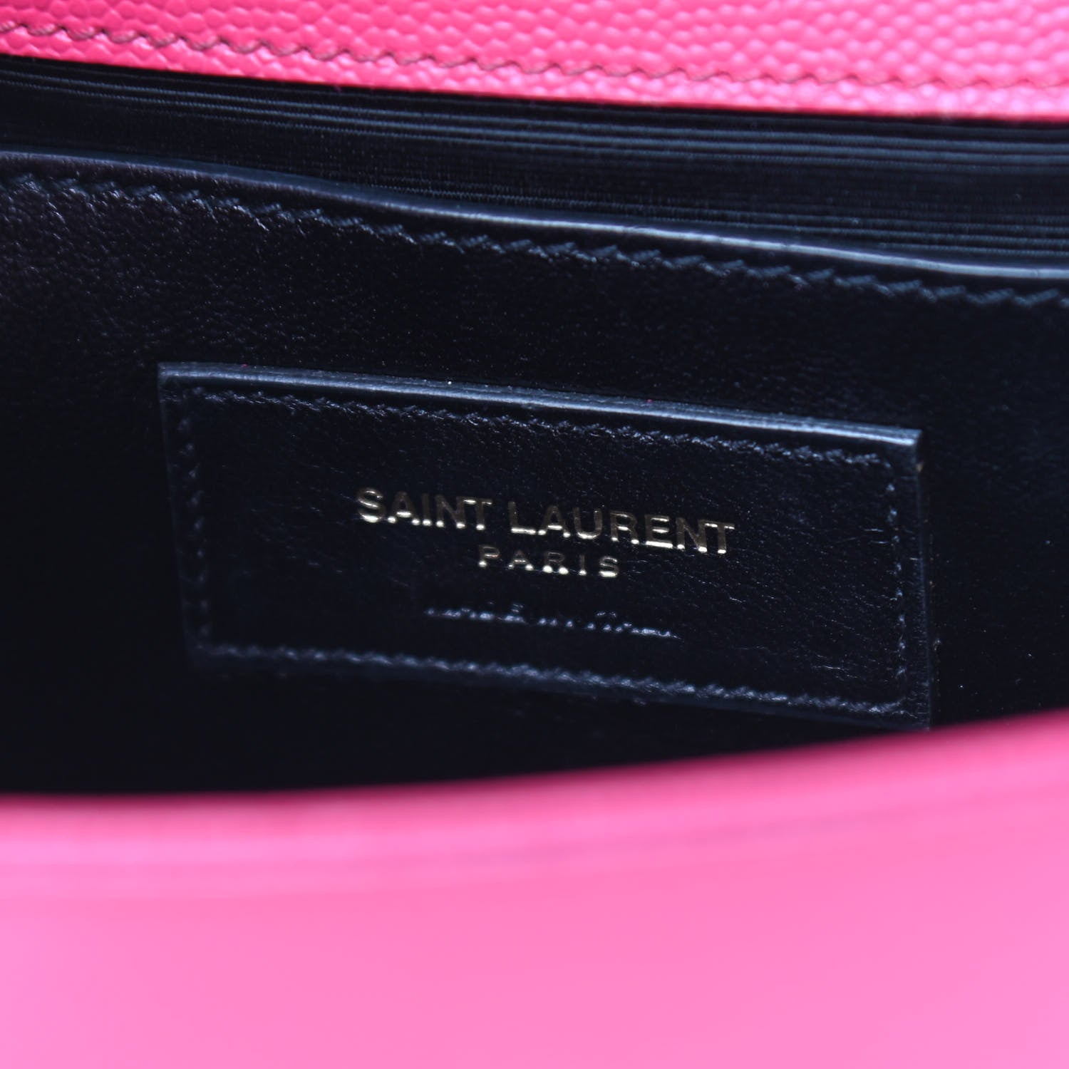 Saint Laurent Grain De Poudre Small Monogram Kate Satchel Bubblegum 6 of 12