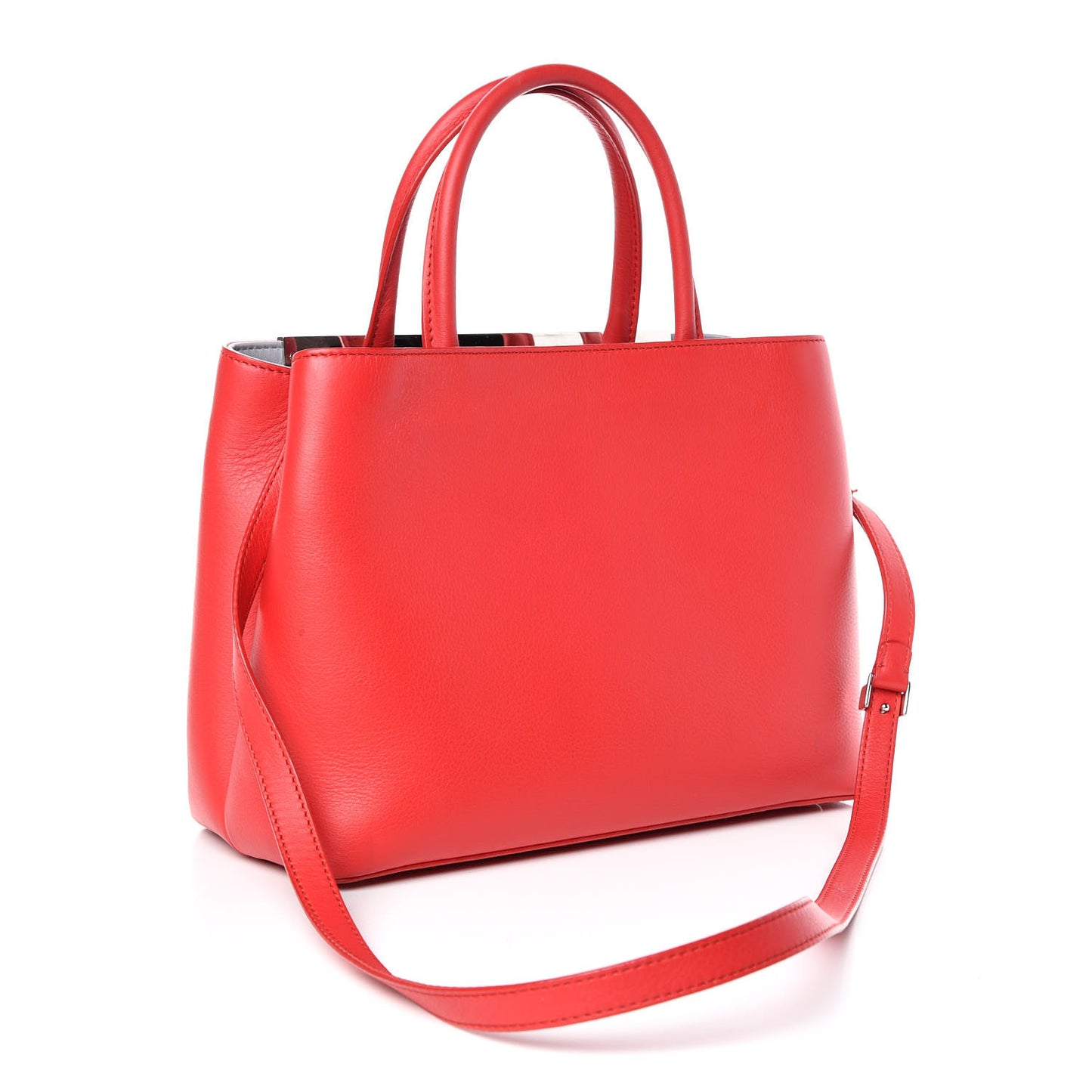 Vitello Dolce Century Petite 2Jours Tote Fiamma Ardesia