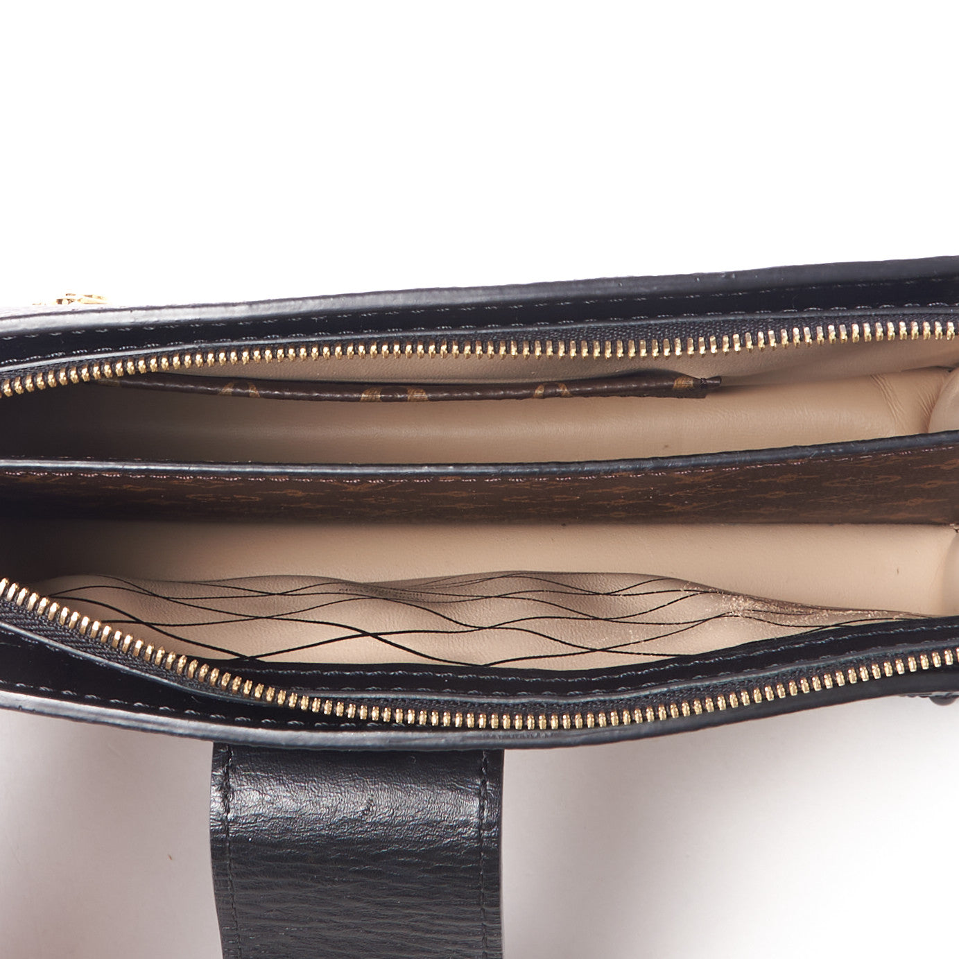 Reverse Monogram Trunk Clutch