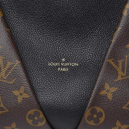 Louis Vuitton Monogram V Tote MM Black 7 of 11