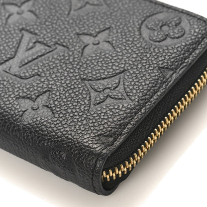 Louis Vuitton Empreinte Clemence Wallet Black 8 of 8