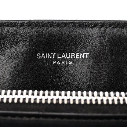 Saint Laurent Calfskin Y Quilted Monogram Medium Loulou Chain Satchel Black 17 of 17