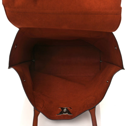 Louis Vuitton Calfskin Lockme Go Tote Vison 5 of 7