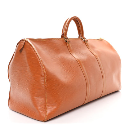 Louis Vuitton Epi Keepall 55 Cipango 2 of 9