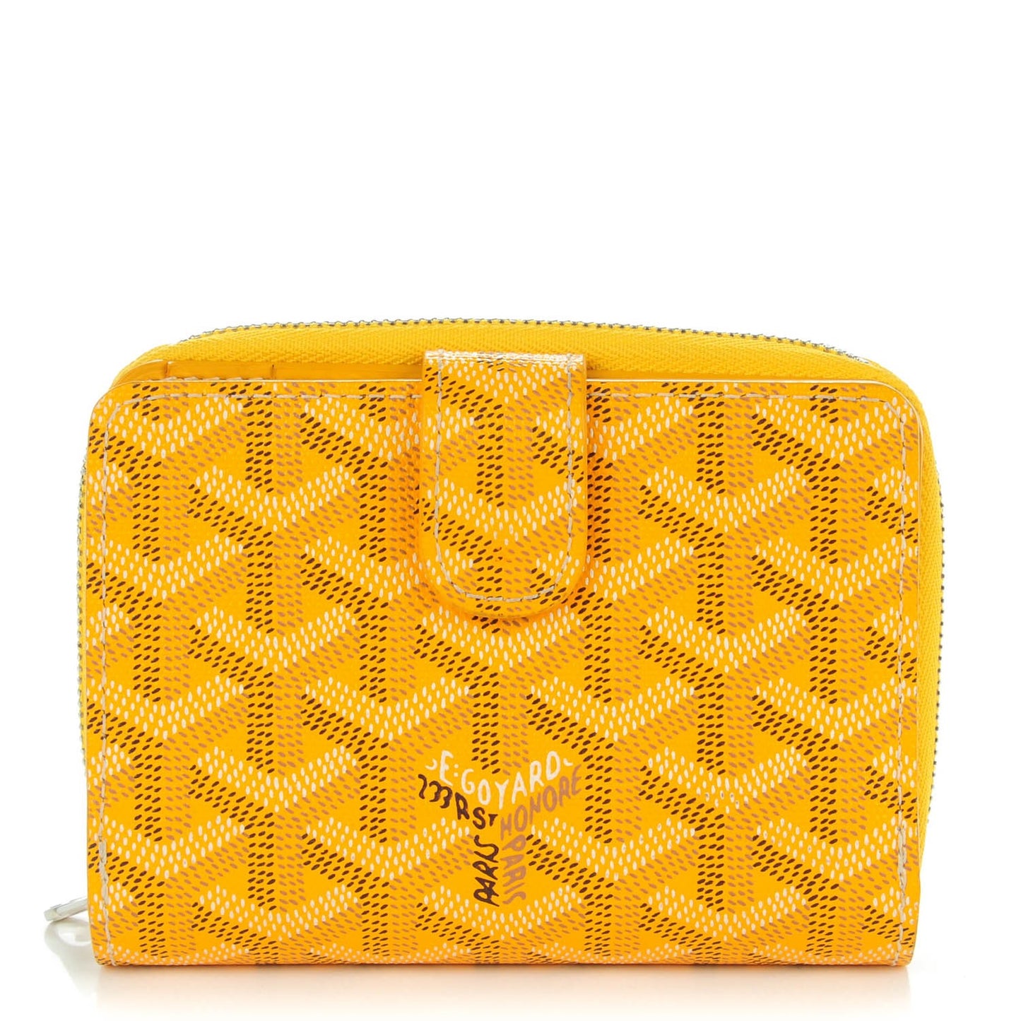 Goyardine Tuileries Wallet Yellow