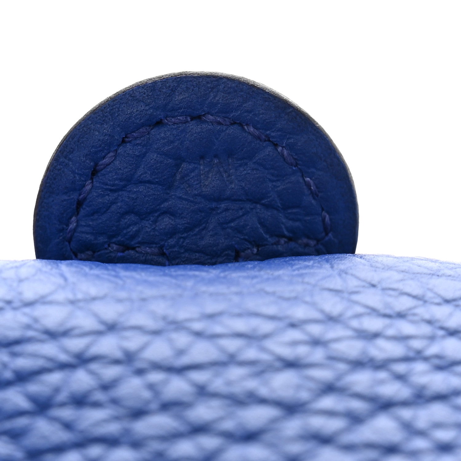 Hermes Taurillon Clemence Evelyne TPM Bleu Hydra 6 of 10