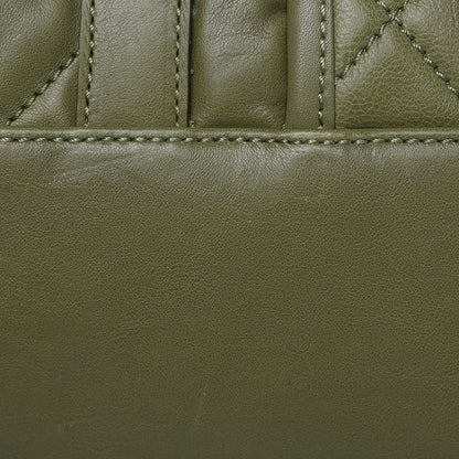 Chanel Calfskin Quilted Small Casual Riviera Bowling Bag Green 9 of 11