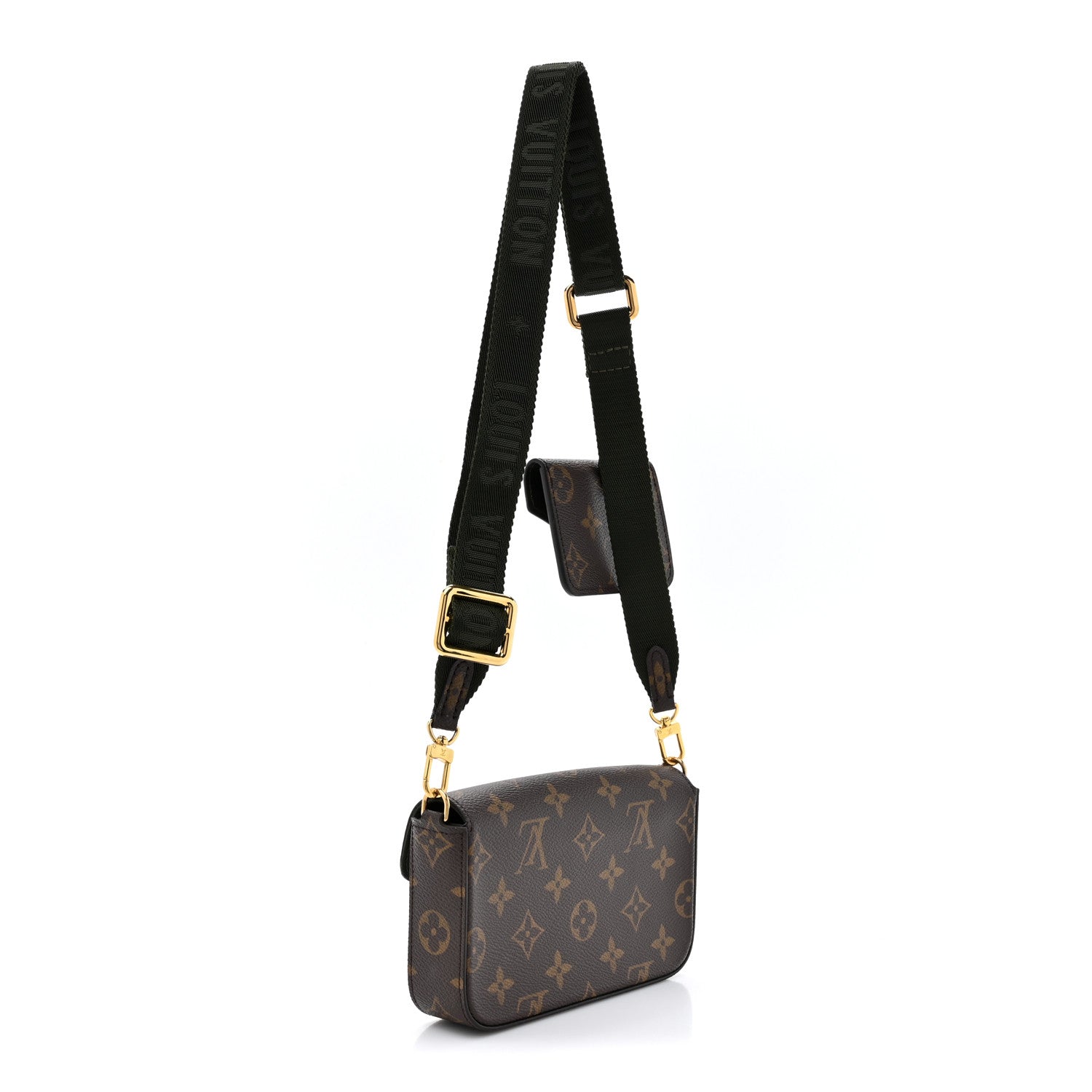 Louis Vuitton Monogram Felicie Strap & Go Kaki 3 of 11