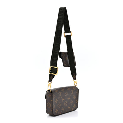 Louis Vuitton Monogram Felicie Strap & Go Kaki 3 of 11