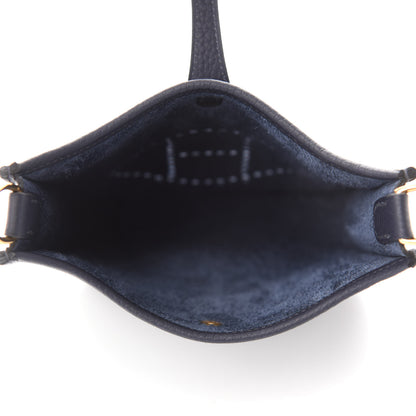 Hermes Taurillon Clemence Evelyne TPM Bleu Nuit 5 of 11