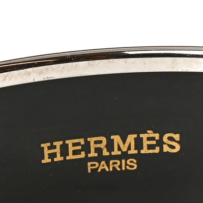Hermes Enamel Printed Point D’Orgue Wide Bracelet 70 4 of 6