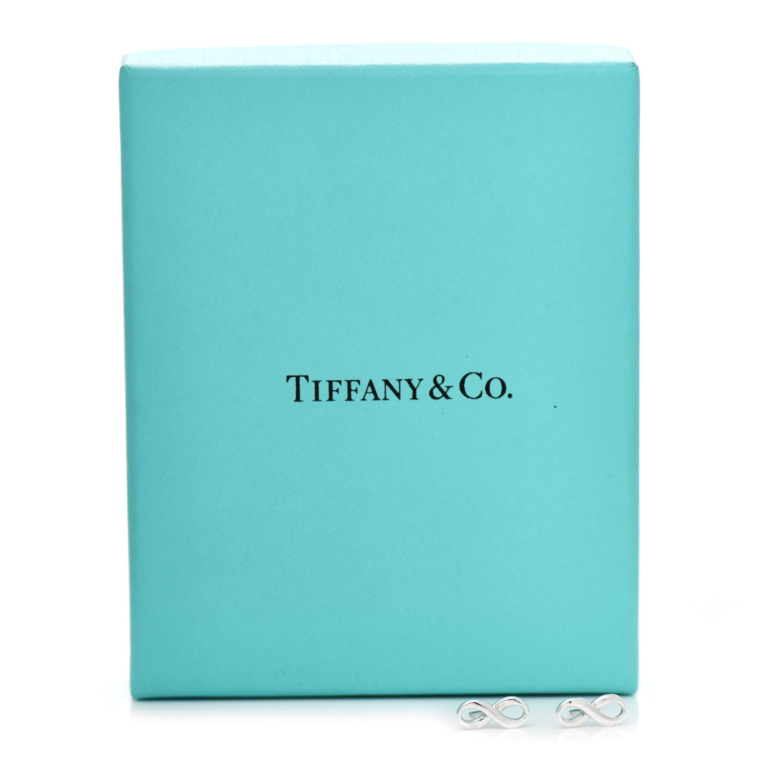 Tiffany Sterling Silver Infinity Earrings 5 of 5