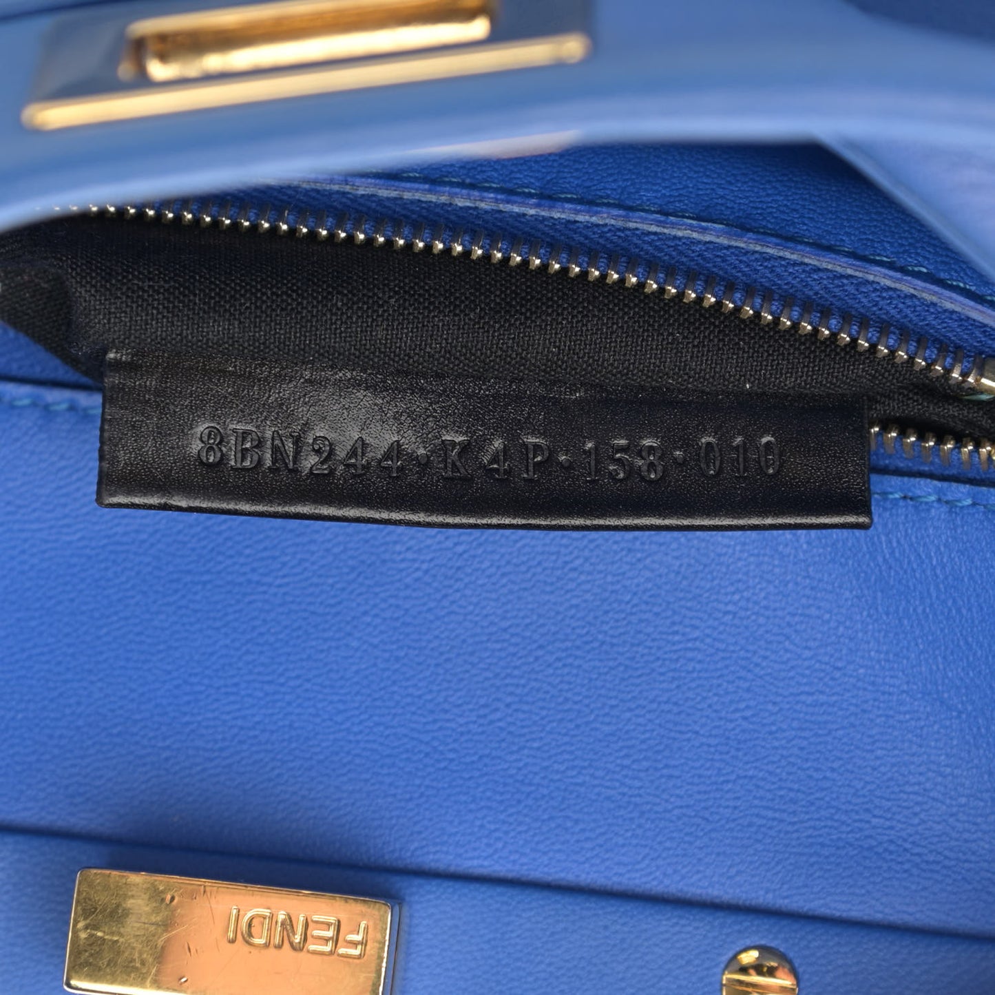 Nappa Mini Peekaboo Iconic Satchel Bleuette