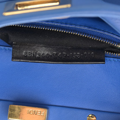 Fendi Nappa Mini Peekaboo Iconic Satchel Bleuette 7 of 14