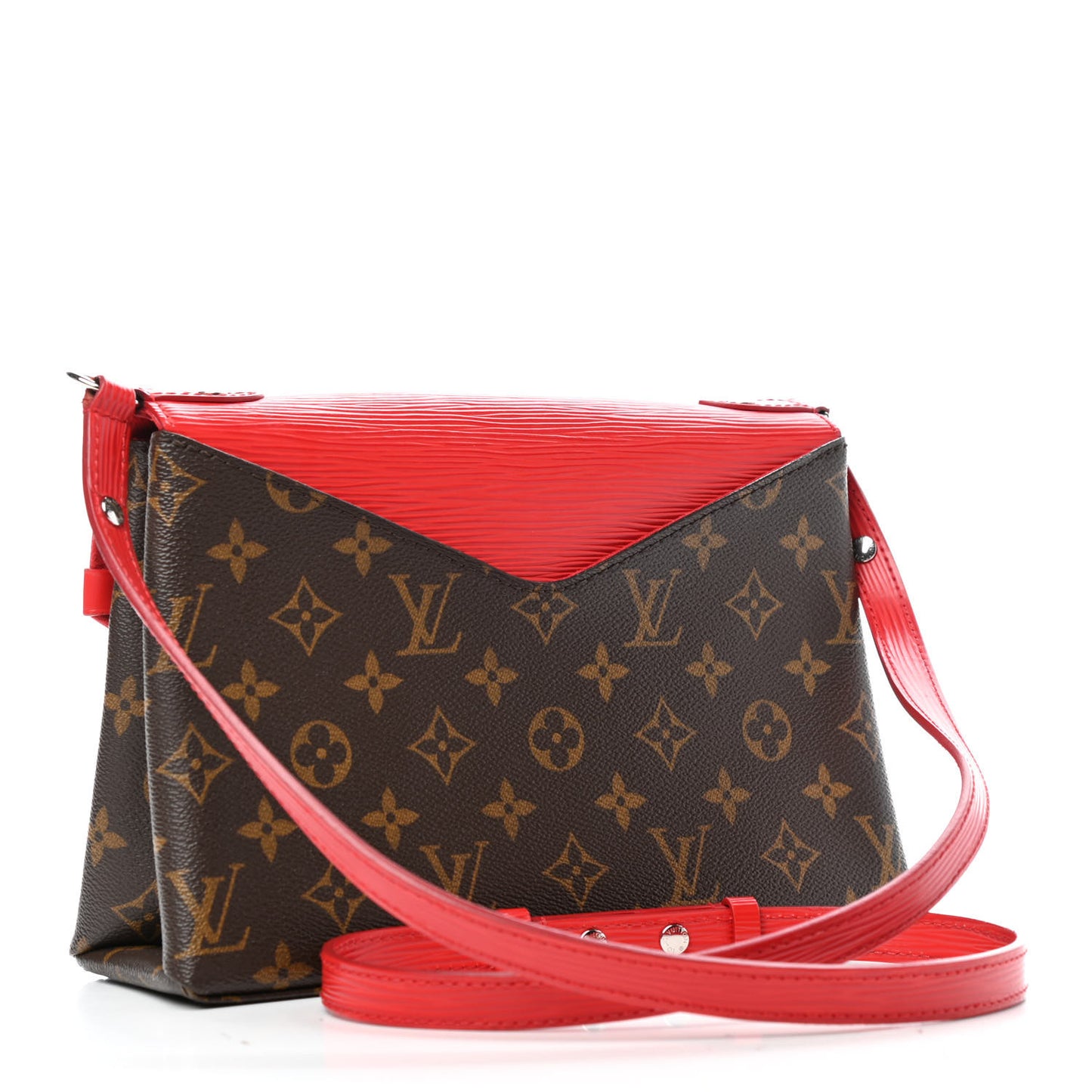 Monogram Epi Saint Michel Coquelicot