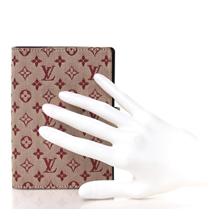 Louis Vuitton Mini Monogram Small Ring Agenda Cover Cherry 2 of 8