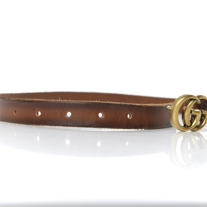 Gucci Faded Calfskin Double G 20mm Belt 90 36 Cuir 4 of 5