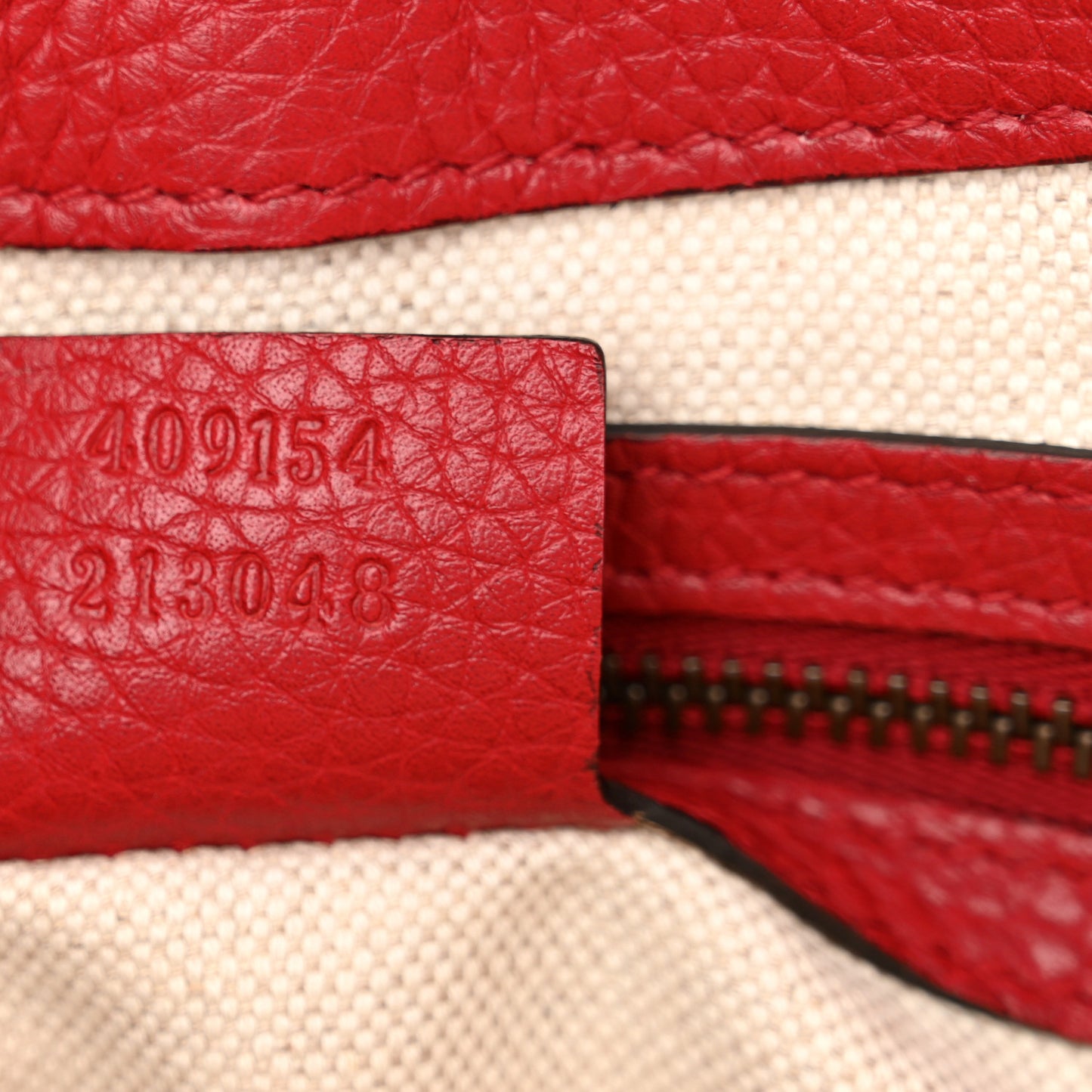 Cellarius Calfskin Feline GG Marmont Flap Shoulder Bag Vulcanic Red