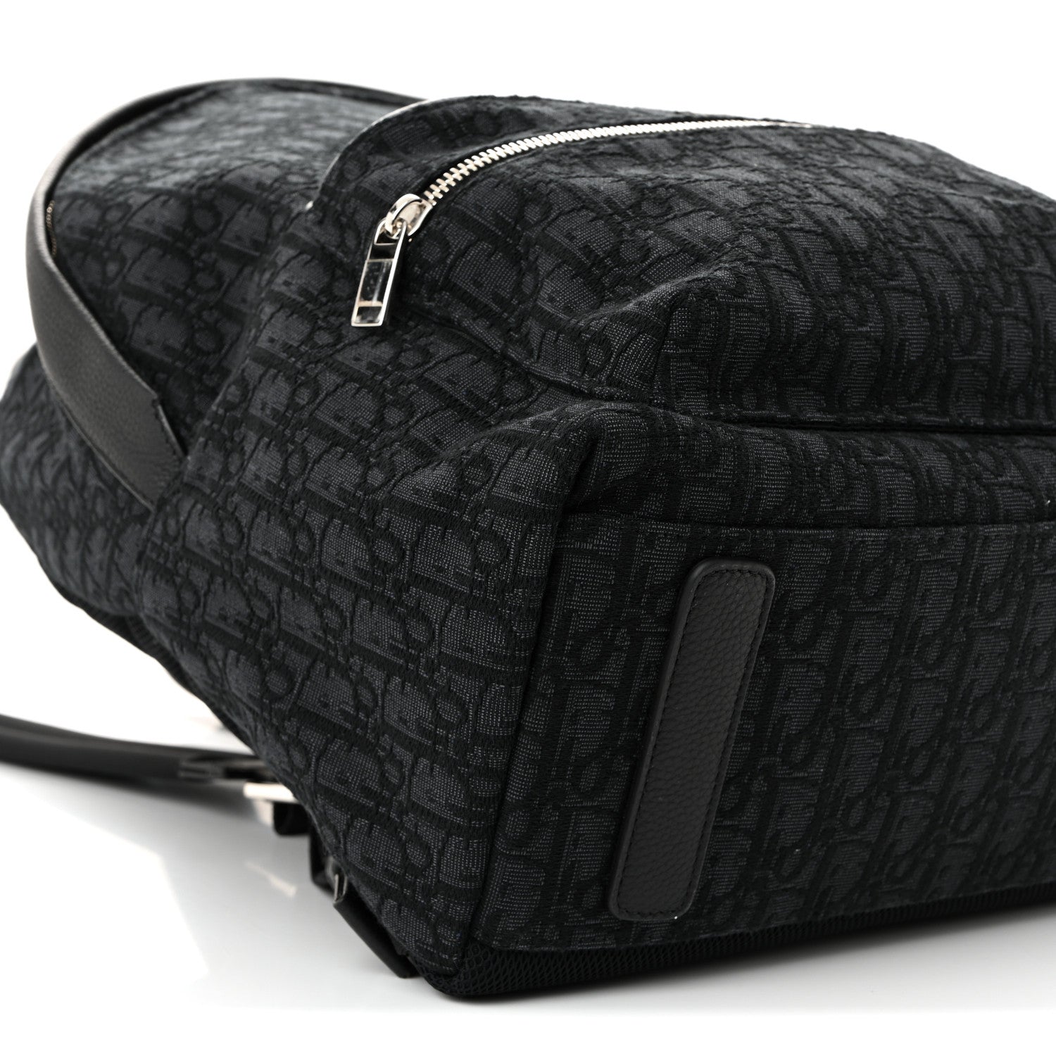 Christian Dior Oblique Calfskin Rider Backpack Black 9 of 10