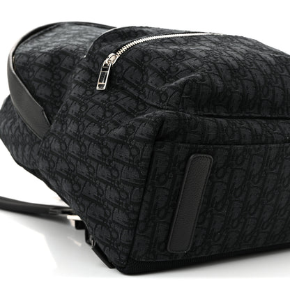 Christian Dior Oblique Calfskin Rider Backpack Black 9 of 10