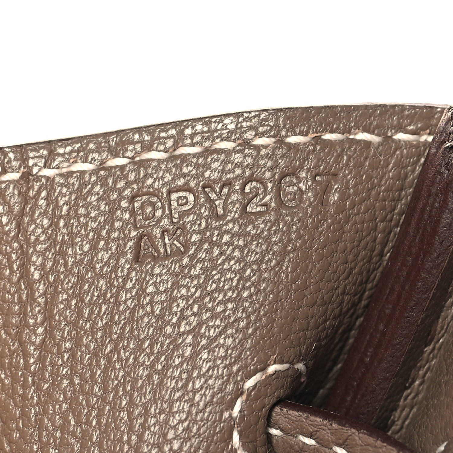 Hermes Togo Birkin 30 Etoupe 7 of 13