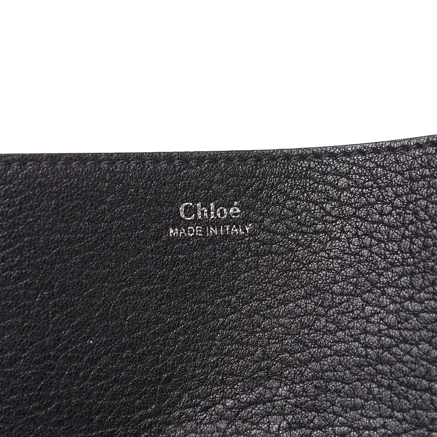 Grained Lambskin Drew Shoulder Bag Black