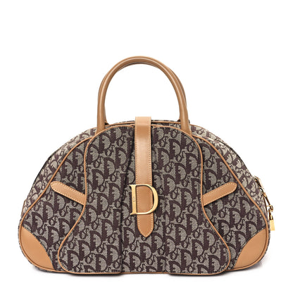 Christian Dior Monogram Saddle Bowler Brown 1 of 12