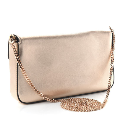 Fendi Vitello Laminato F is Fendi Envelope Wallet on Chain Rame 3 of 11