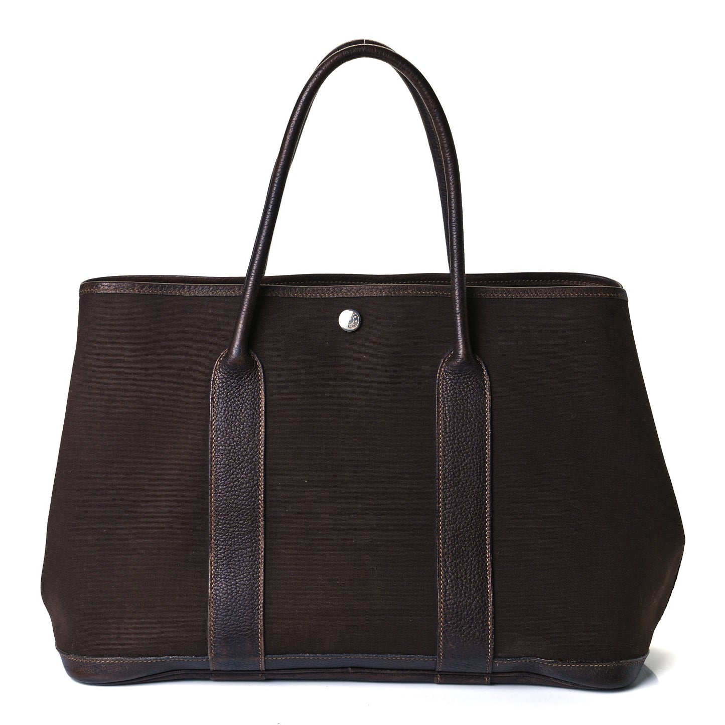 Toile Negonda Garden Party Tote 36 MM Chocolate