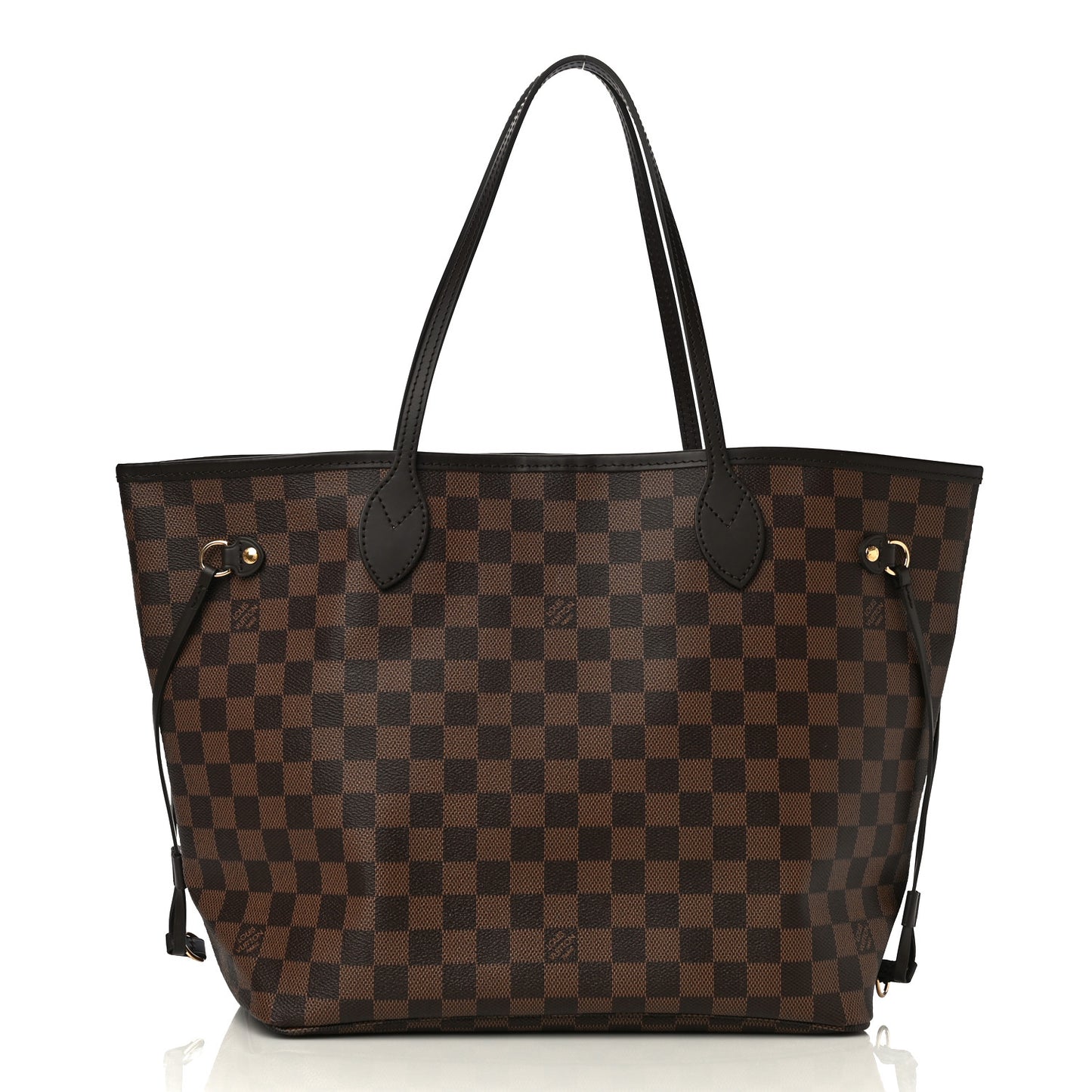 Damier Ebene Neo Neverfull MM Rose Ballerine