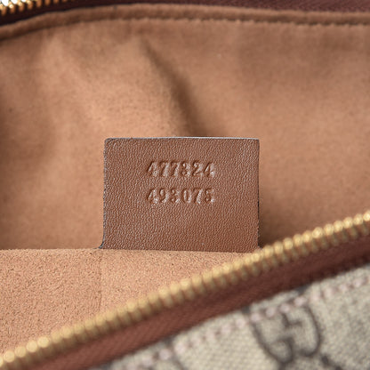 Gucci GG Supreme Monogram Large Linea A Hobo Light Brown 7 of 9