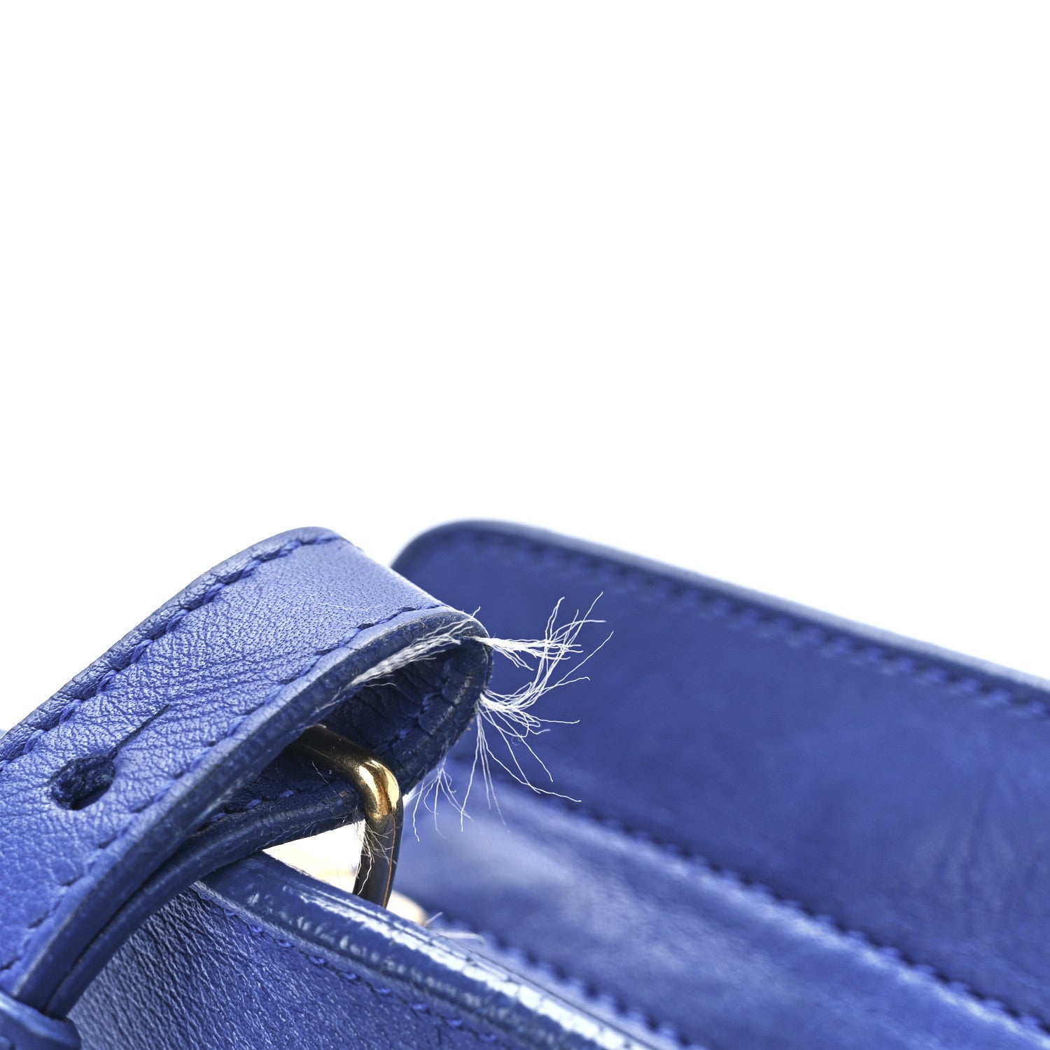 Saint Laurent Calfskin Small Classic Y Cabas Royal Blue 13 of 13