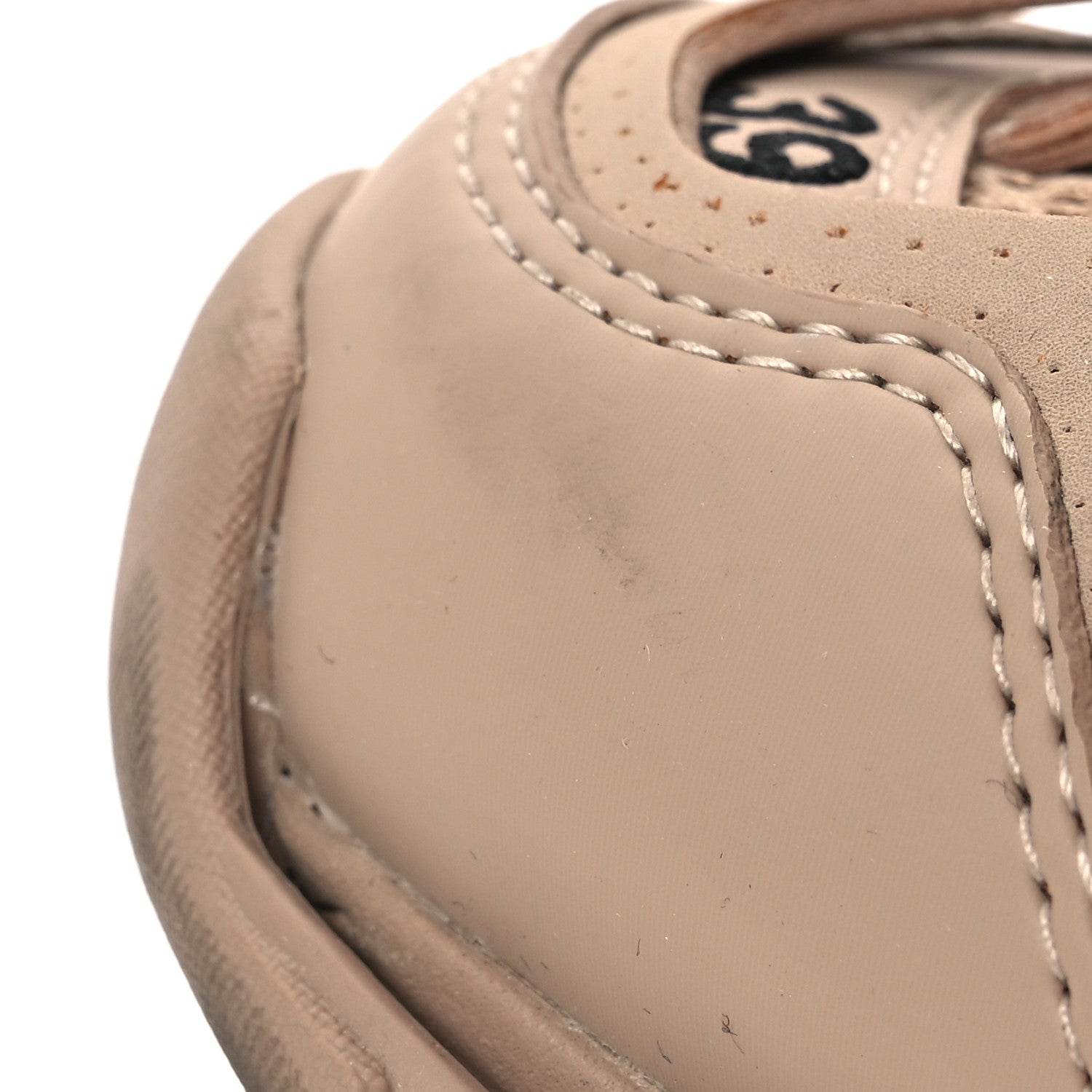 Balenciaga Mesh Rubber Uni-Matte Full Color Womens Track Sneakers 39 Full Beige 12 of 16