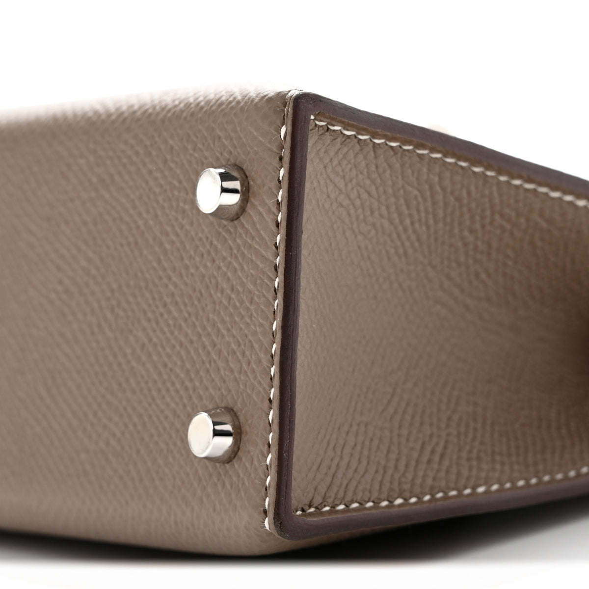 Epsom Mini Kelly Sellier 20 Etoupe