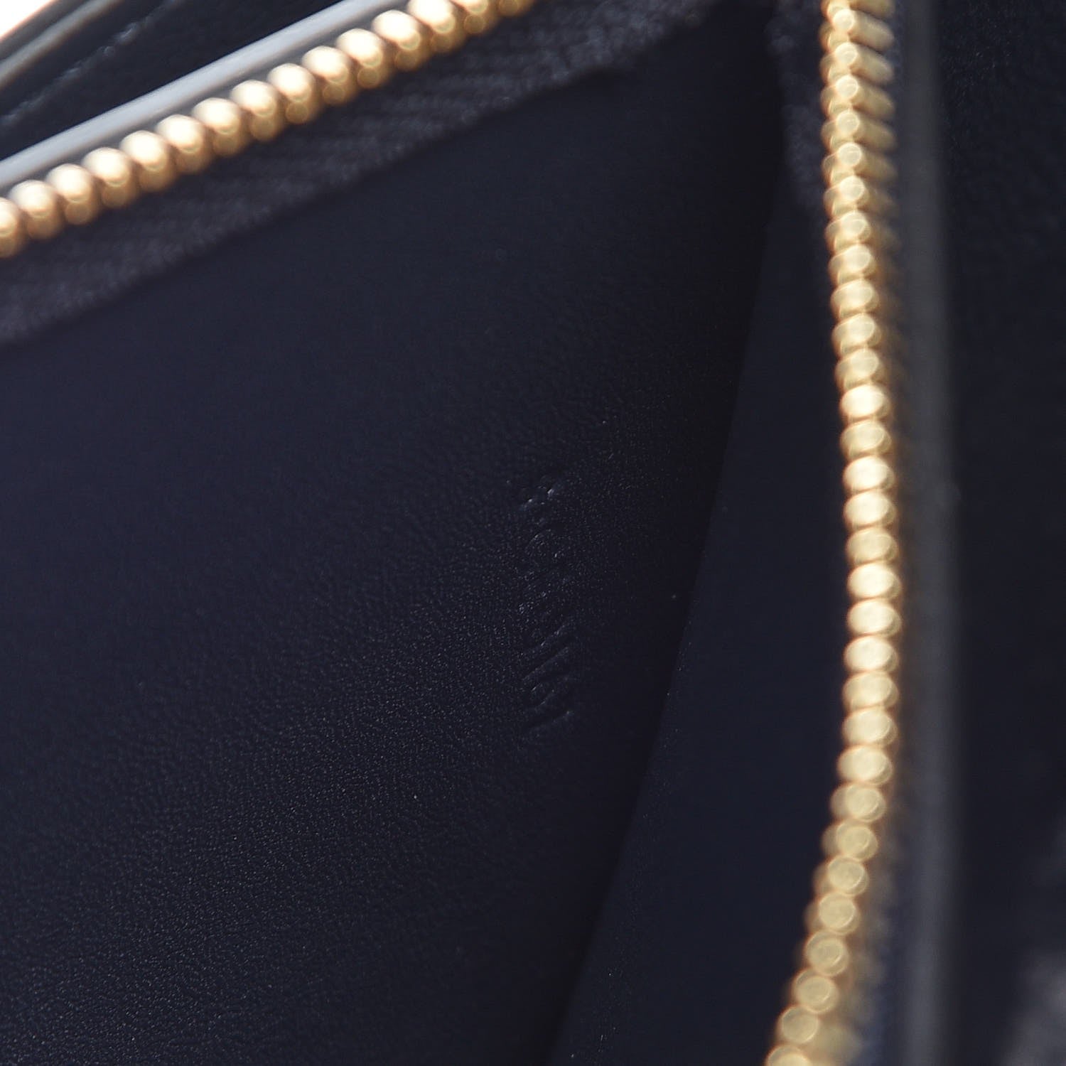 Celine Shiny Smooth Calfskin Medium Frame Shoulder Bag Dark Navy Claycourt 8 of 8