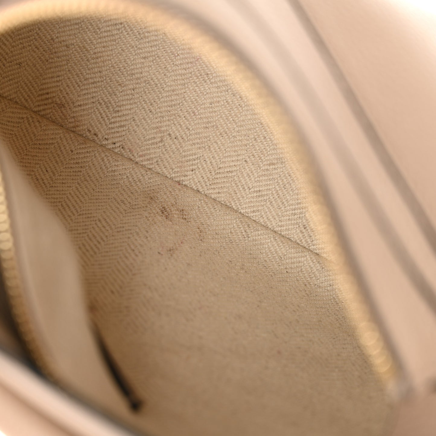 Grained Calfskin Mini Puzzle Bag Sand