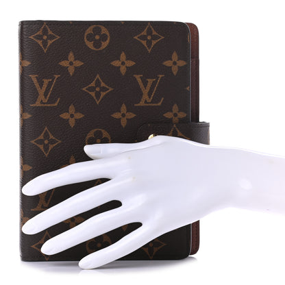 Louis Vuitton Monogram Medium Ring Agenda Cover 2 of 7