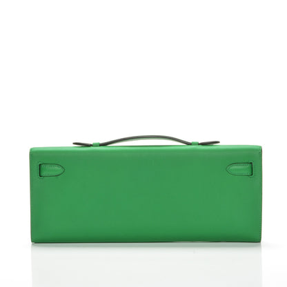 Hermes Swift Kelly Cut Clutch Pochette Bambou 4 of 22
