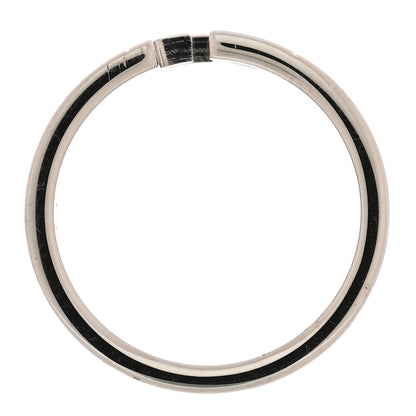 Fendi Metal FF Ring Orosoft M 63 10.25 Silver 6 of 7