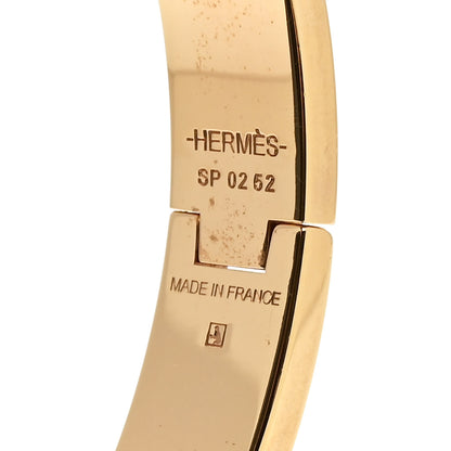 Hermes Enamel Narrow Clic Clac H Bracelet PM White 4 of 5