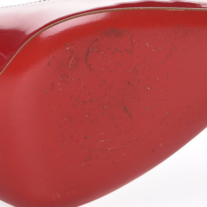 Christian Louboutin Patent New Piaf 85 Pumps 40.5 Cherry 8 of 13