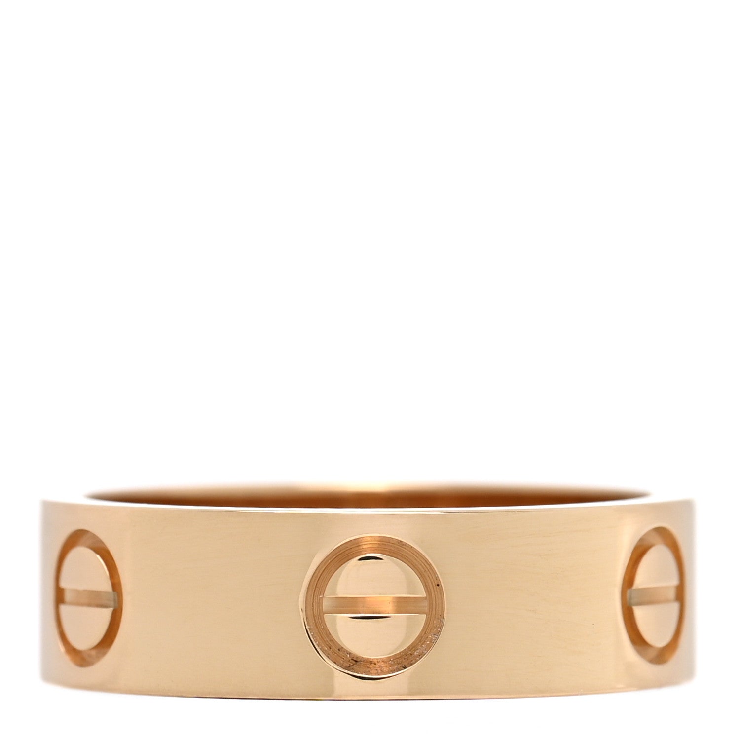 Cartier 18K Yellow Gold 5.5mm LOVE Ring 52 6 3 of 5