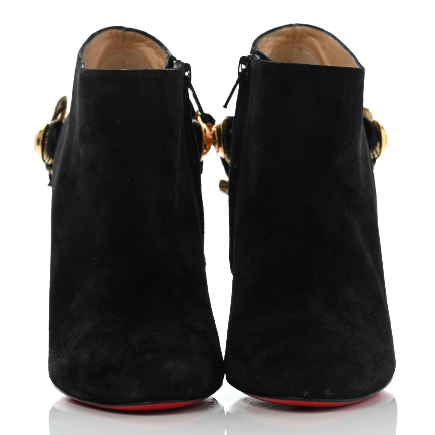 Veau Velours Galobella 100 Booties 37 Black