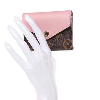Louis Vuitton Monogram Zoe Wallet Rose Ballerine 2 of 8
