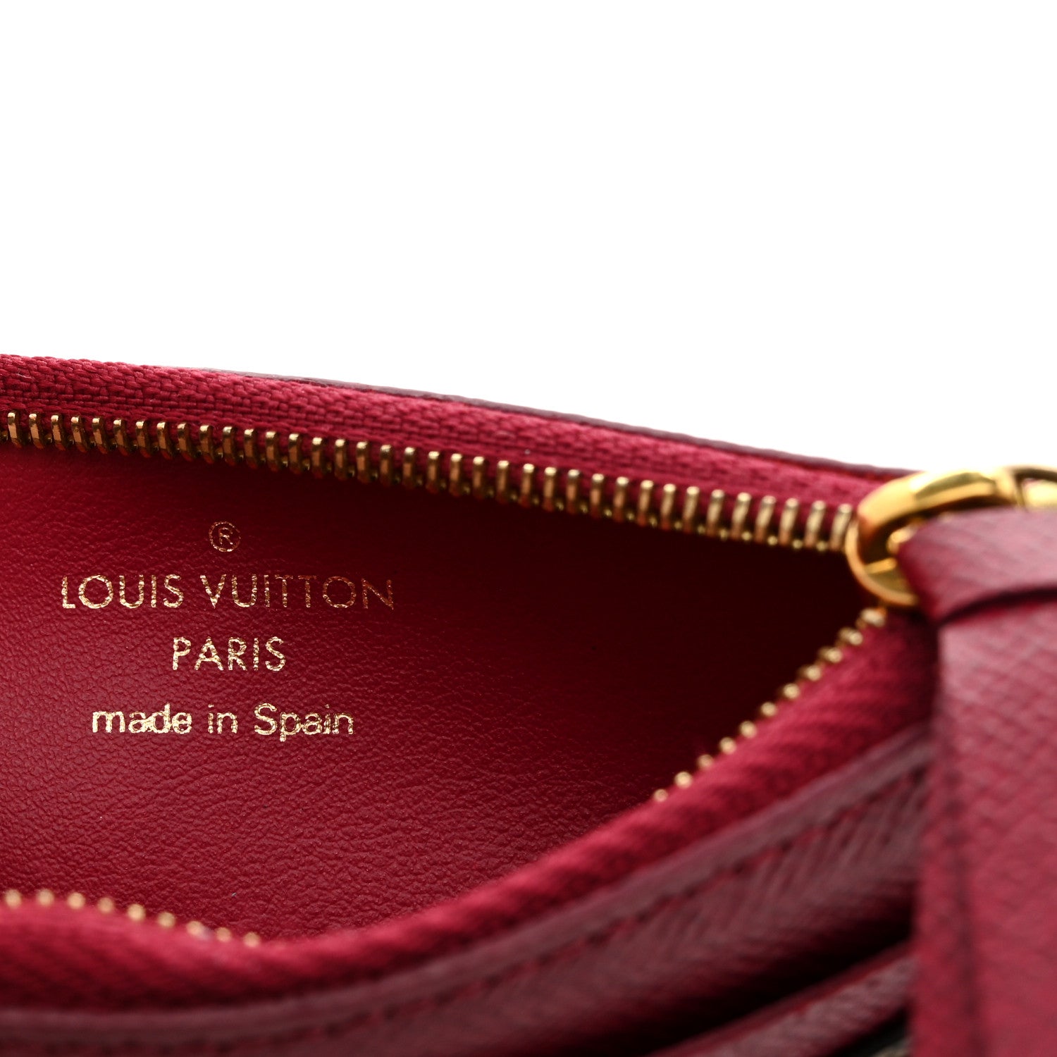 Louis Vuitton Monogram Zipped Card Holder Fuchsia 6 of 7